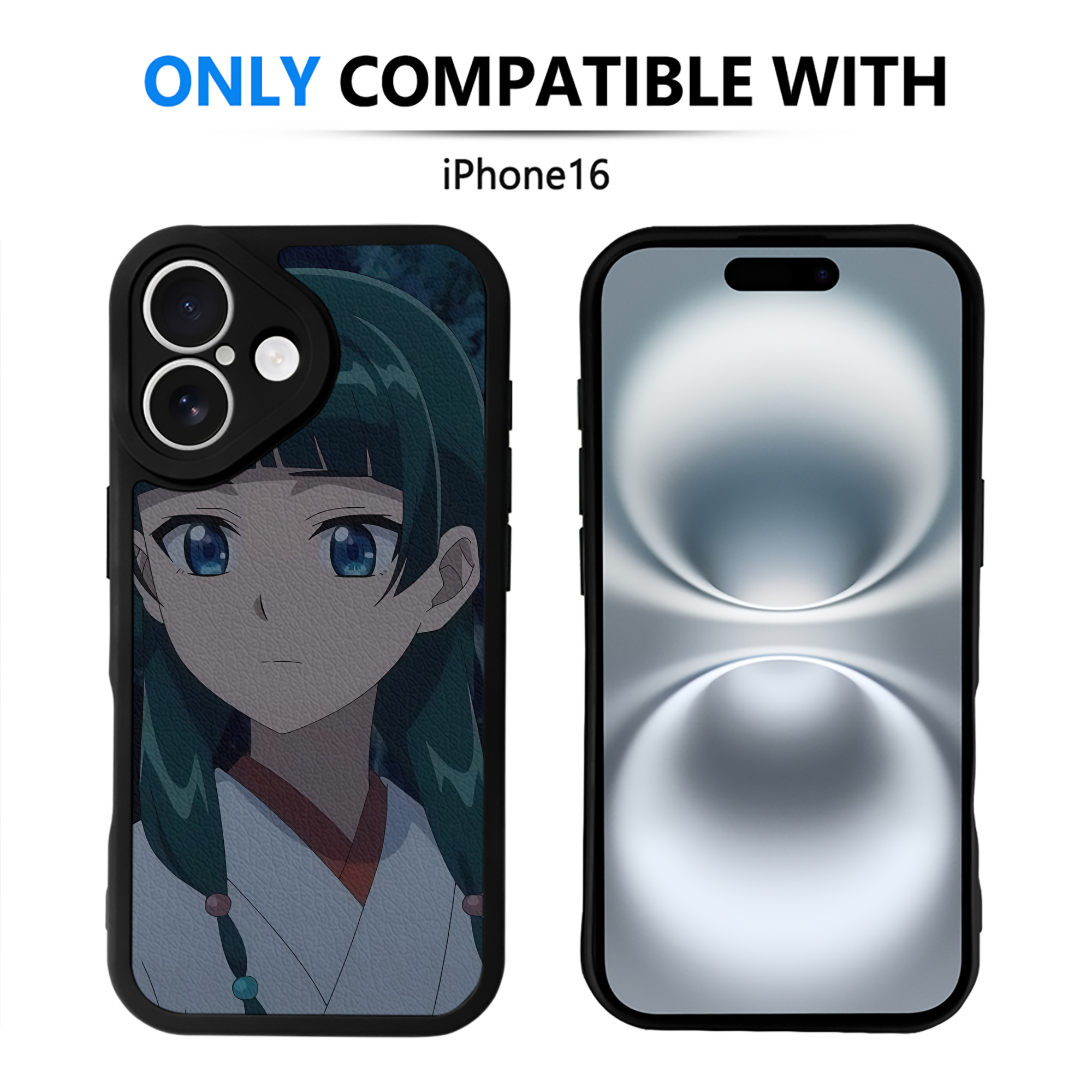 薬屋のひとりごと The Apothecary Diaries 【iPhone 16シリーズ対応】シリコンスマホケース（レザー調） 材質：シリコン